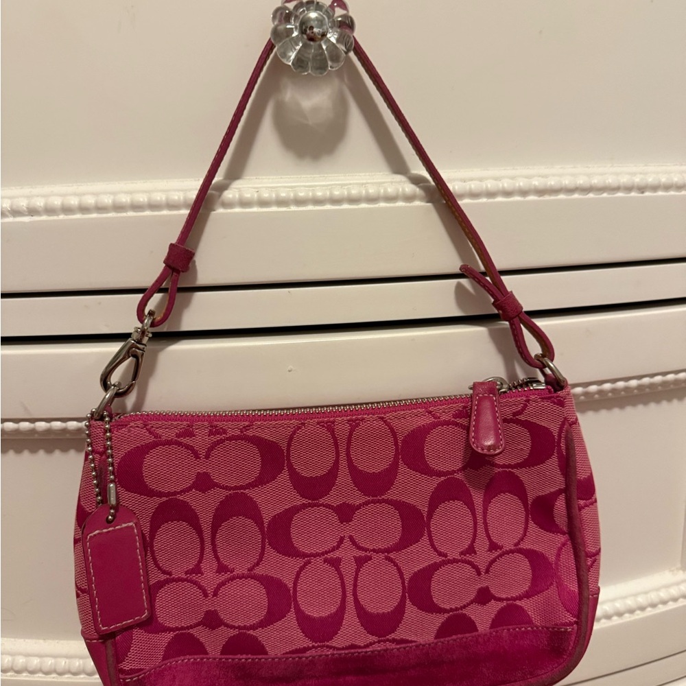Coach Pink vintage Shoulder Bag